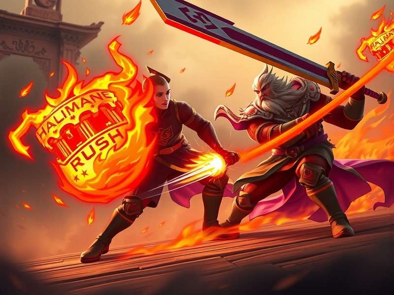 Flame Champion Rush combat mechanics